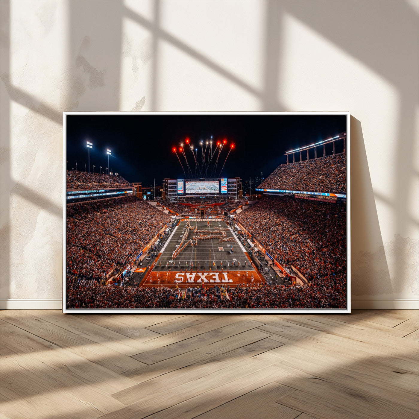 MGV-FC-36X24 - Texas Memorial Stadium Wall Art Canvas Print