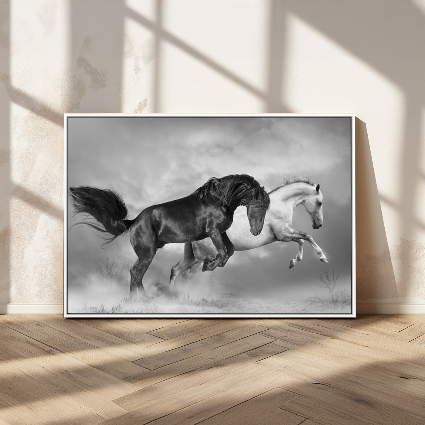 MGV-FC-36X24 - Wild Horses Wall Art Canvas Print