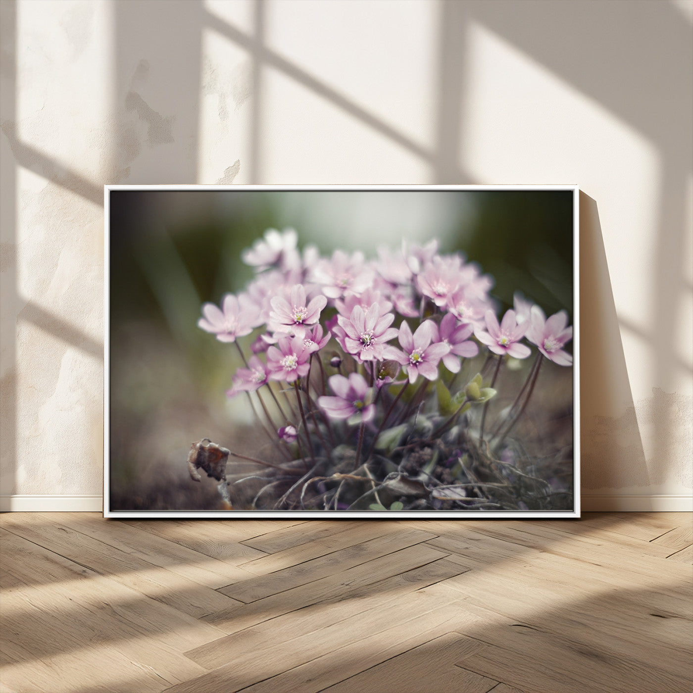 MGV-FC-36X24 - Pink Wild Flower Canvas Print