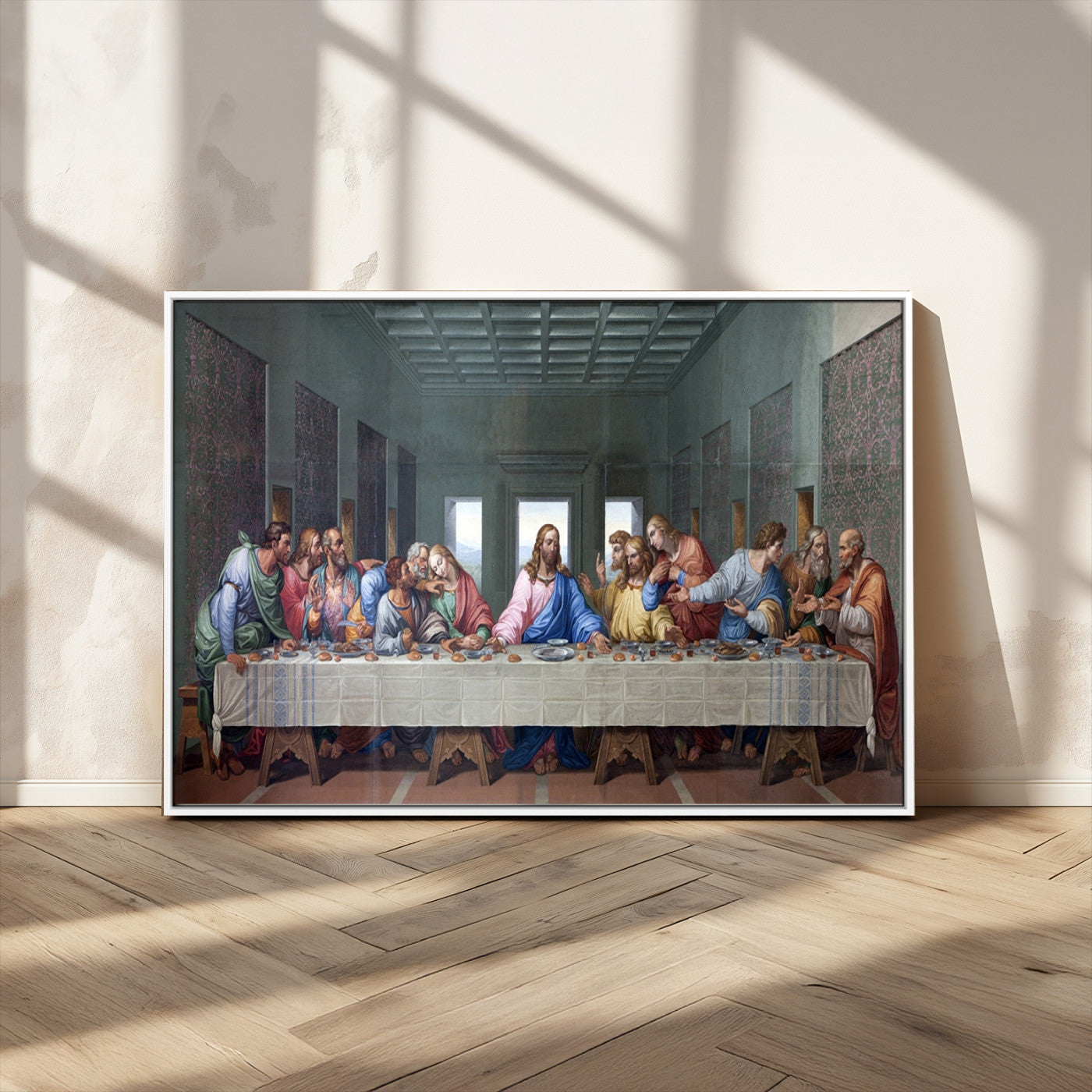 MGV-FC-36X24 - The Last Supper Multi Panel Canvas Wall Art