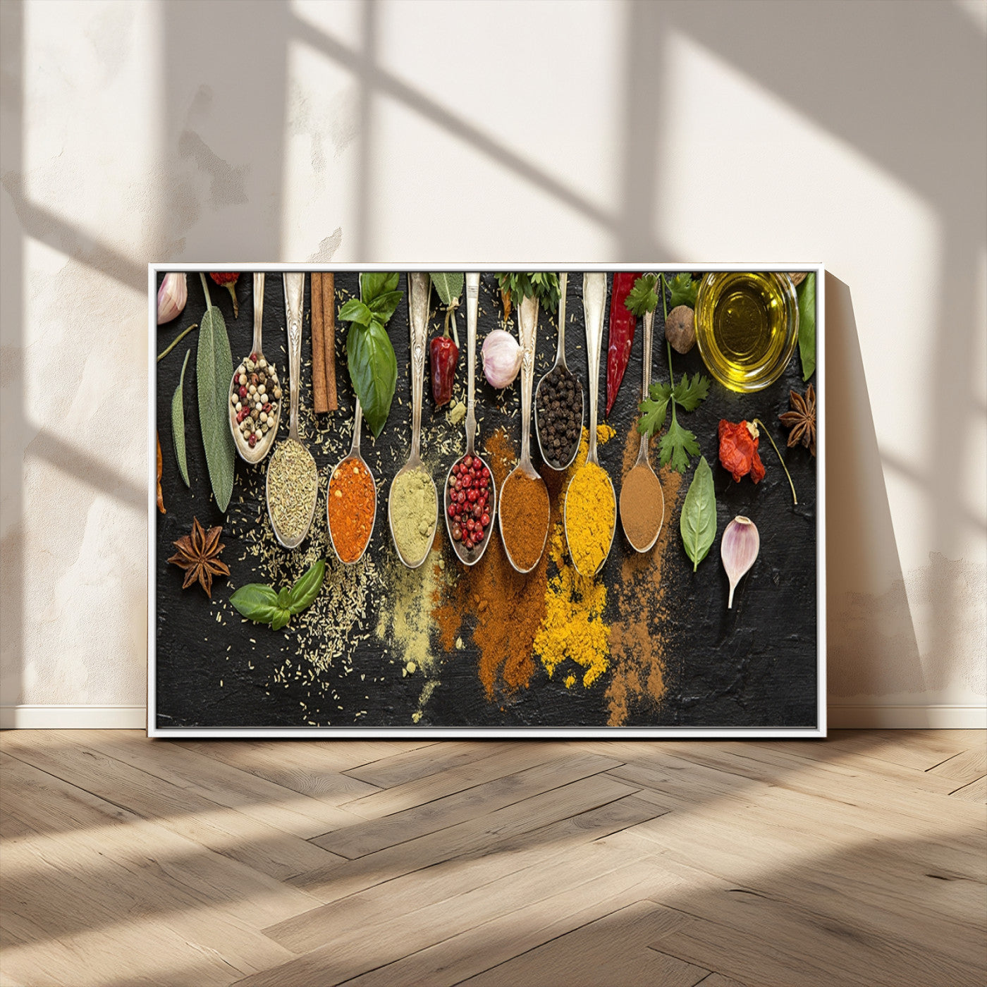 MGV-FC-36X24 - Spices Wall Art Canvas Print