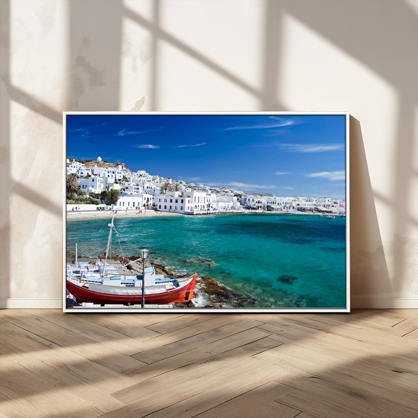 MGV-FC-36X24 - Santorini Wall Art Canvas Print