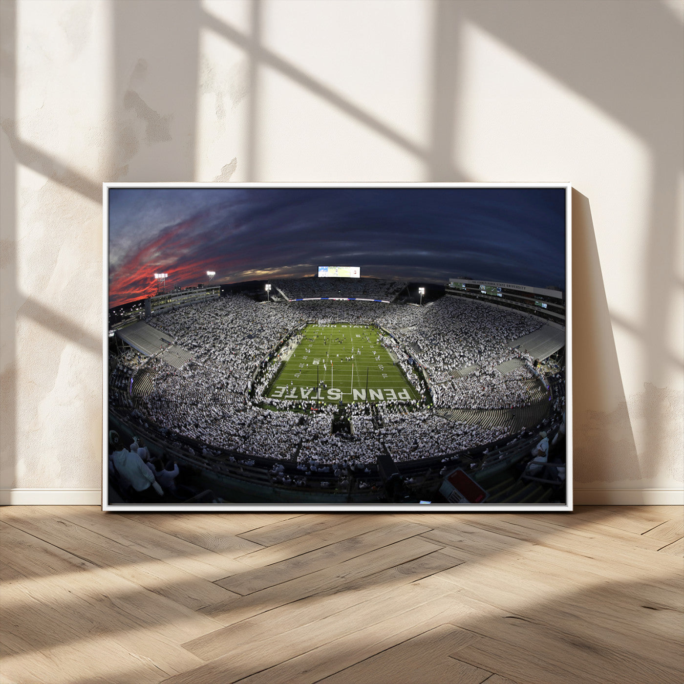 MGV-FC-36X24 - Penn State University Nittany Lions Football Team Print - University Park Beaver Stadium Wall Art