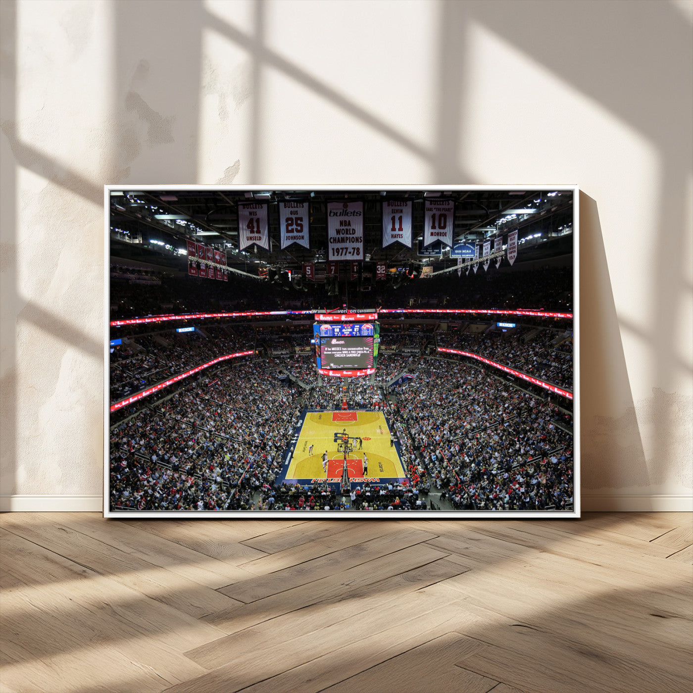 MGV-FC-36X24 - Capital One Arena Stadium Wall Art | Canvas Print | Ready to Hang | Washington D.C. Sports Decor