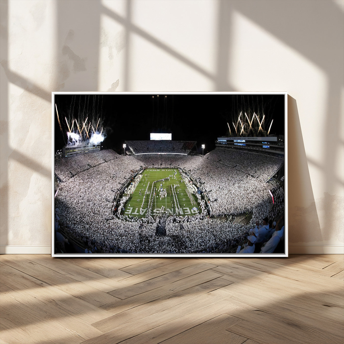 84537-MGV-CV-36X24-Penn State Beaver Stadium Canvas Wall Art - Nittany Lions Football Print