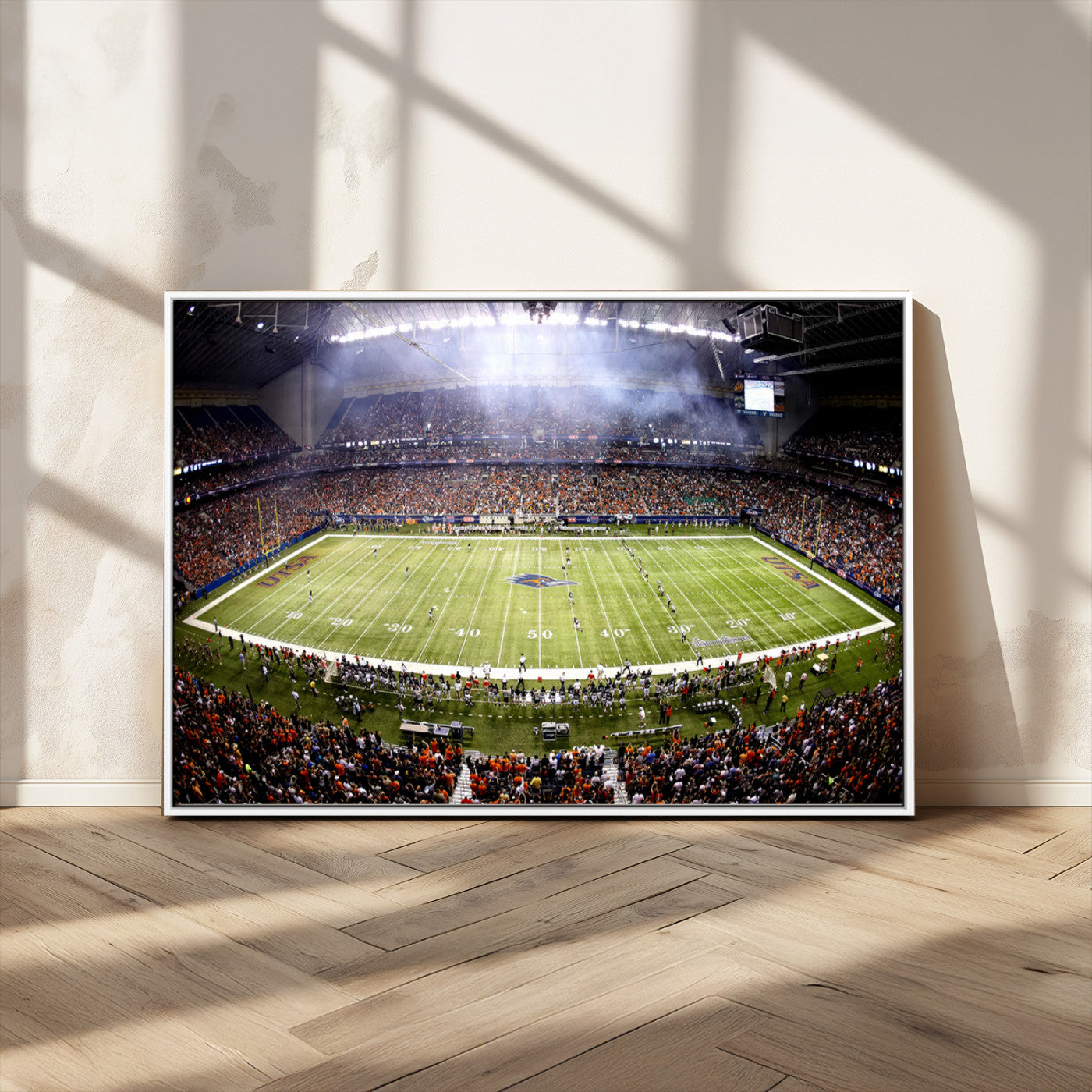 MGV-FC-36X24 - The University of Texas at San Antonio Roadrunners Football Team Print - San Antonio Alamodome Wall
