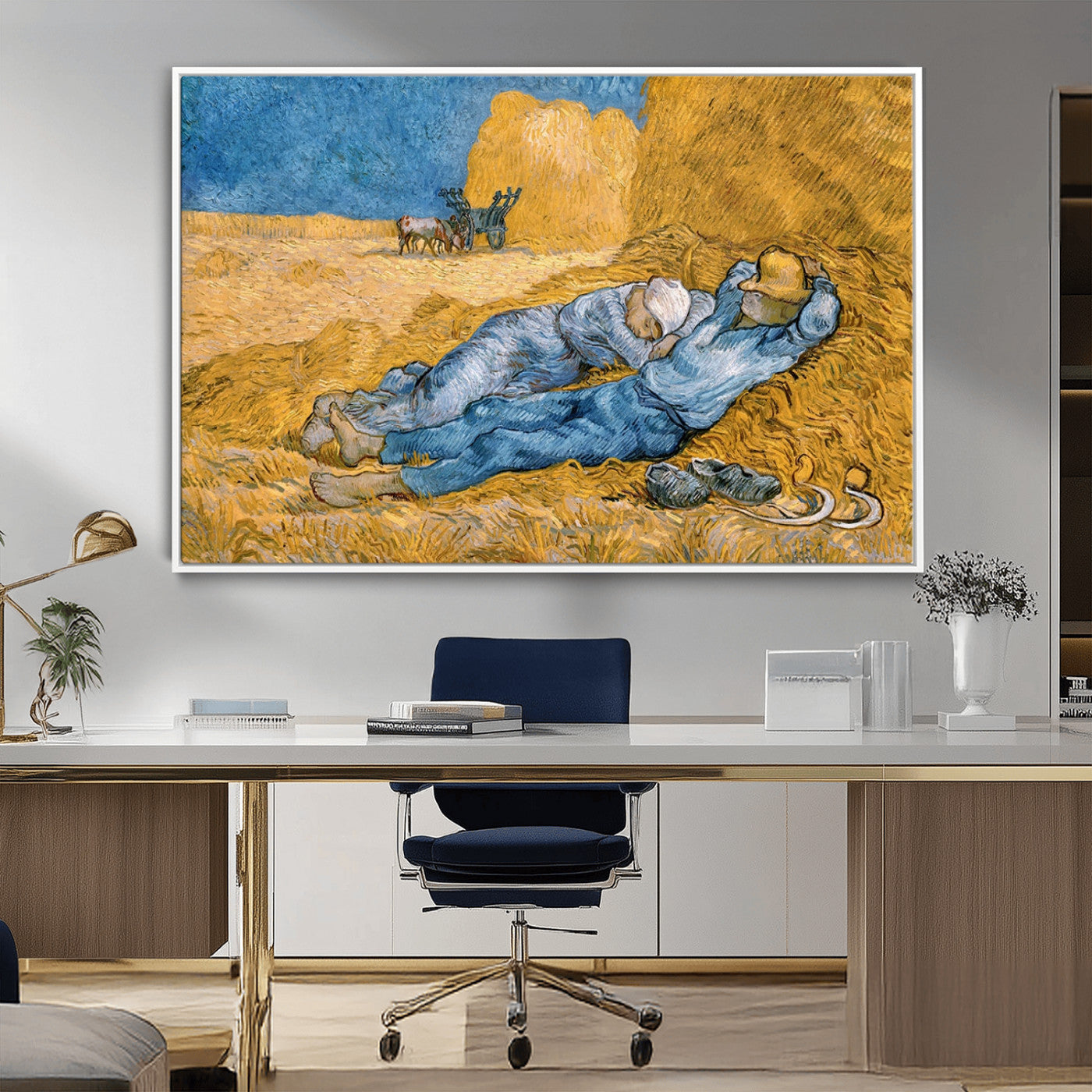 MGV-FC-36X24 - Master Artist Vincent Van Gogh Nature Wilderness Illustrs Fine Art Canvas Print