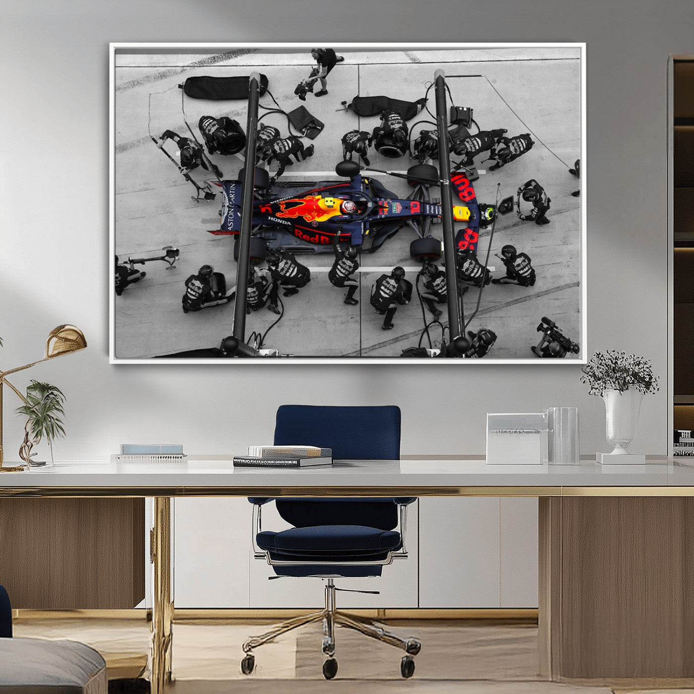 MGV-FC-36X24 - RedBull Formula 1 Canvas Wall Art Print