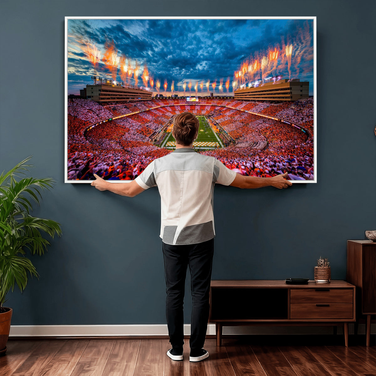 94266219-MGV-CV-36X24 - Tennessee Neyland Stadium Wall Art, Sports Arena Canvas