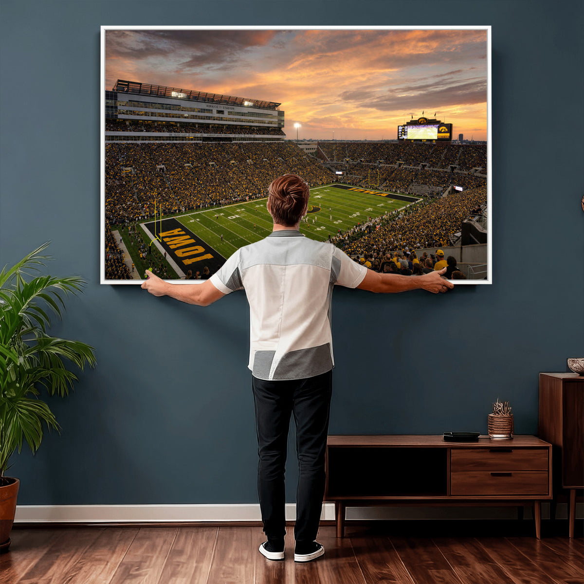 84993181-MGV-CV-36X24 - Stadium Wall Art Canvas Print