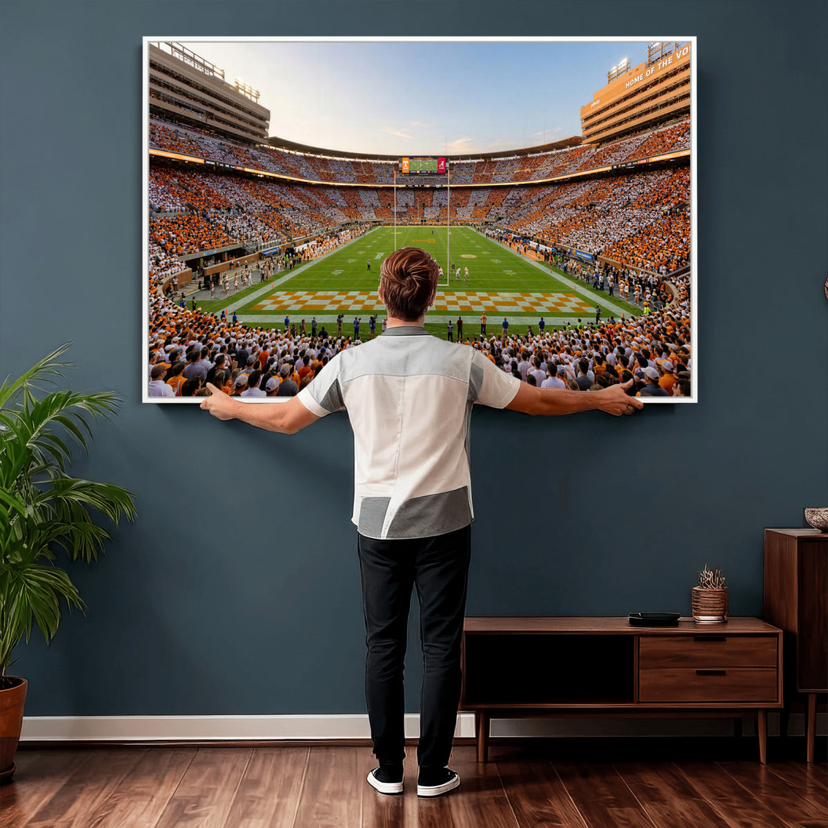 74509135-MGV-CV-36X24 - Stadium Wall Art Canvas Print
