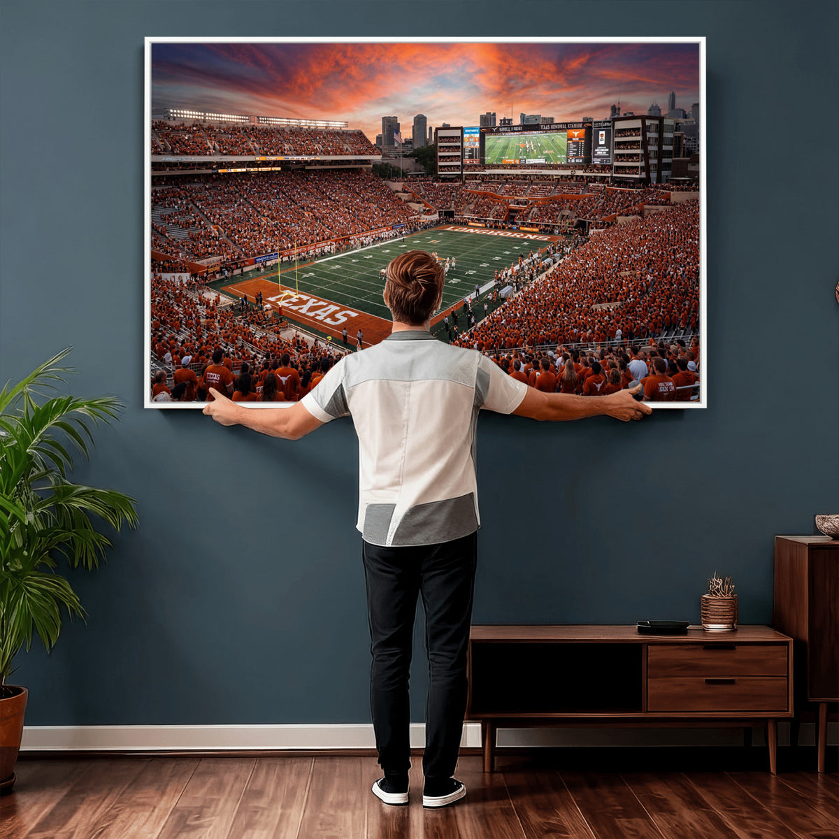 68564193-MGV-CV-36X24 - Stadium Wall Art Canvas Print
