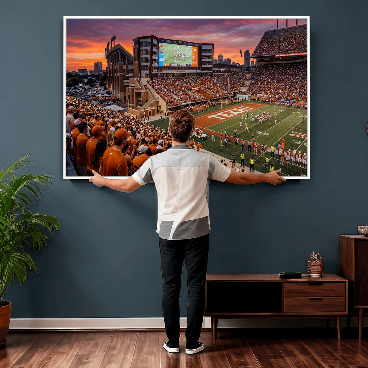 23743181-MGV-CV-36X24 - Stadium Wall Art Canvas Print