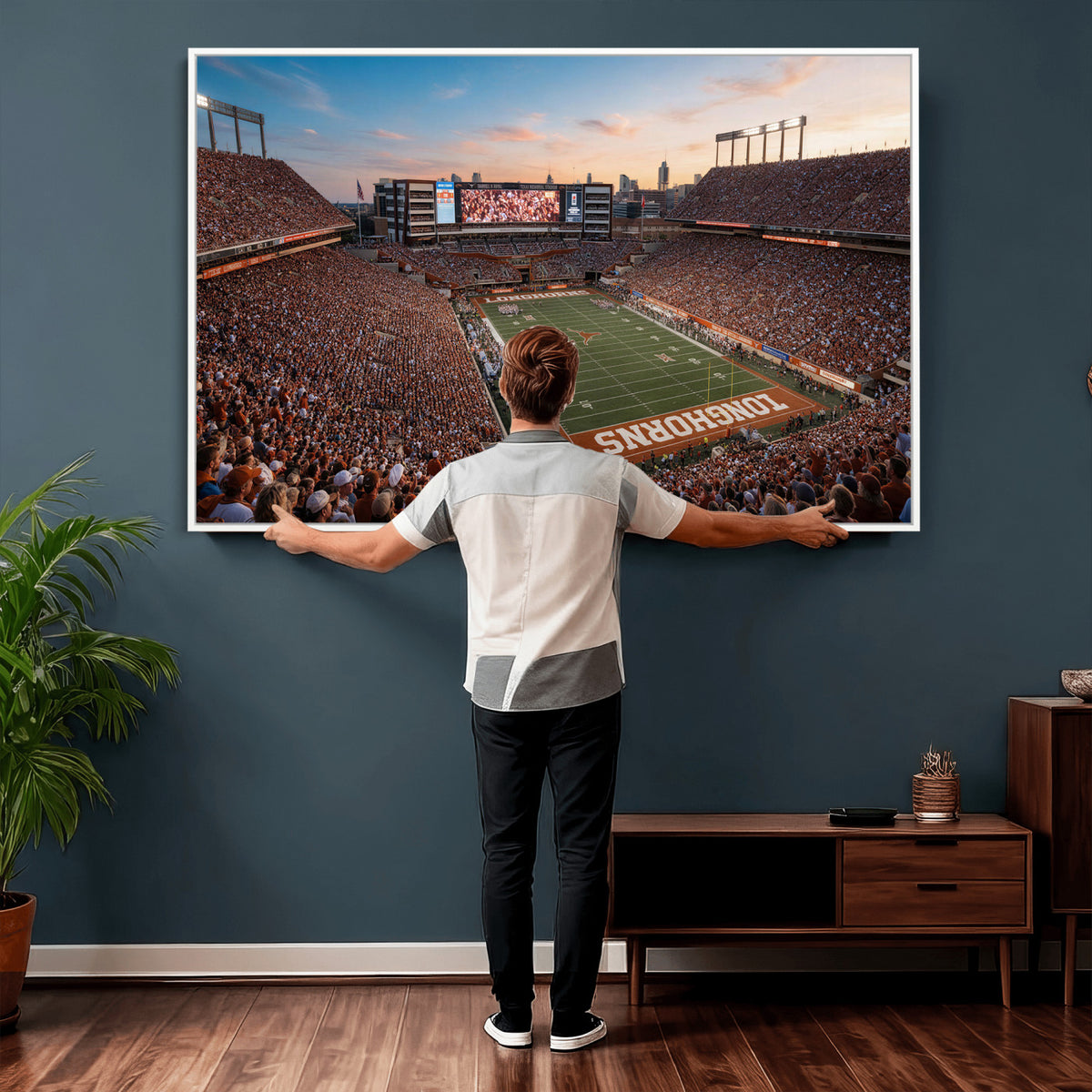 41187139-MGV-CV-36X24 - Stadium Wall Art Canvas Print