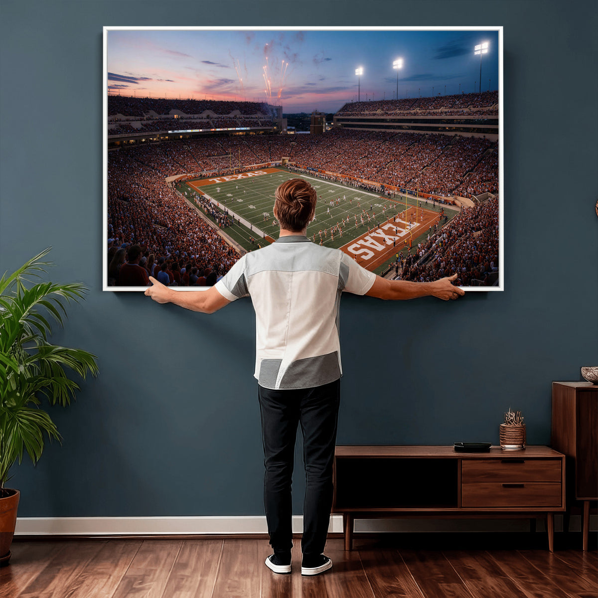 31666911-MGV-CV-36X24 - Stadium Wall Art Canvas Print