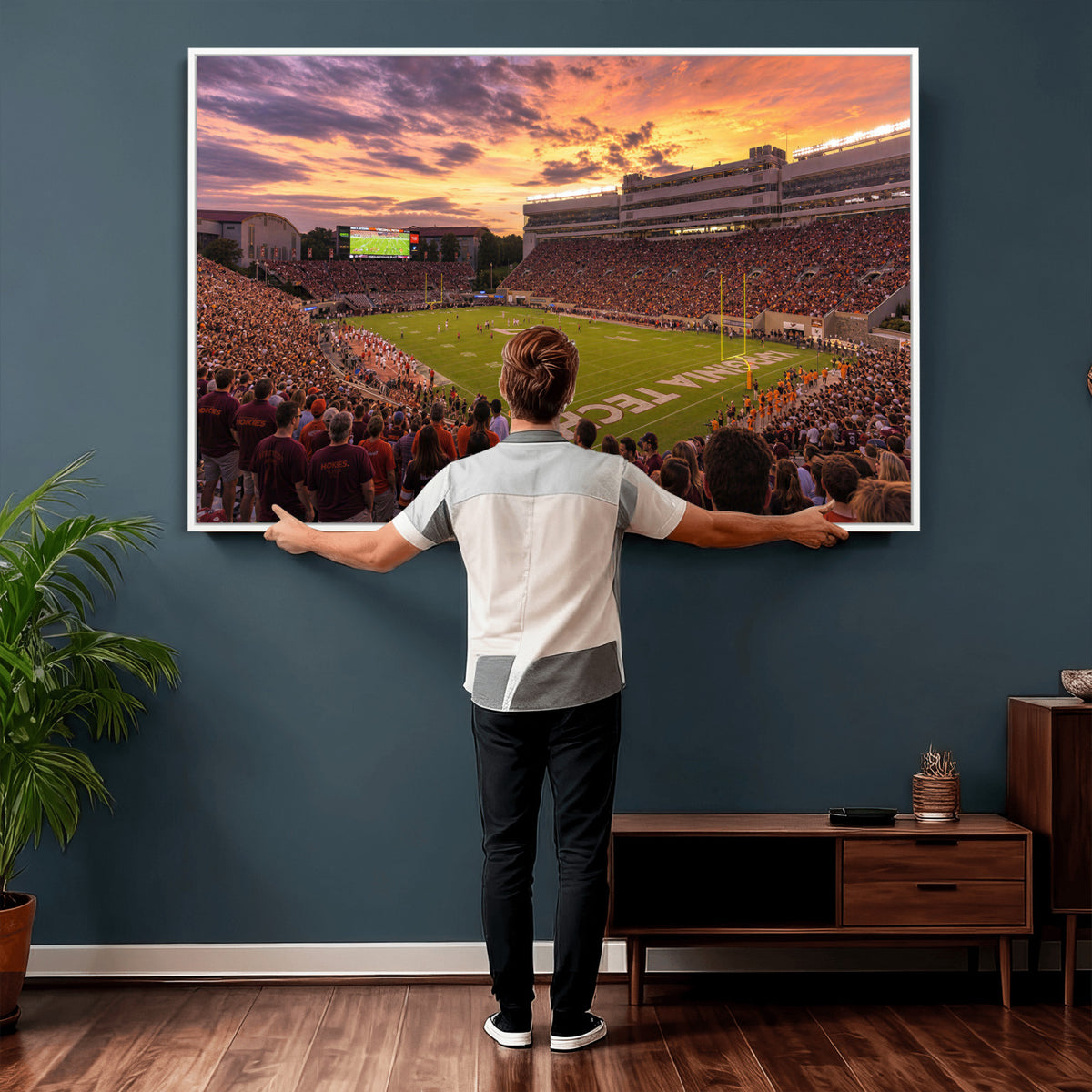 20221405-MGV-CV-36X24 - Stadium Wall Art Canvas Print