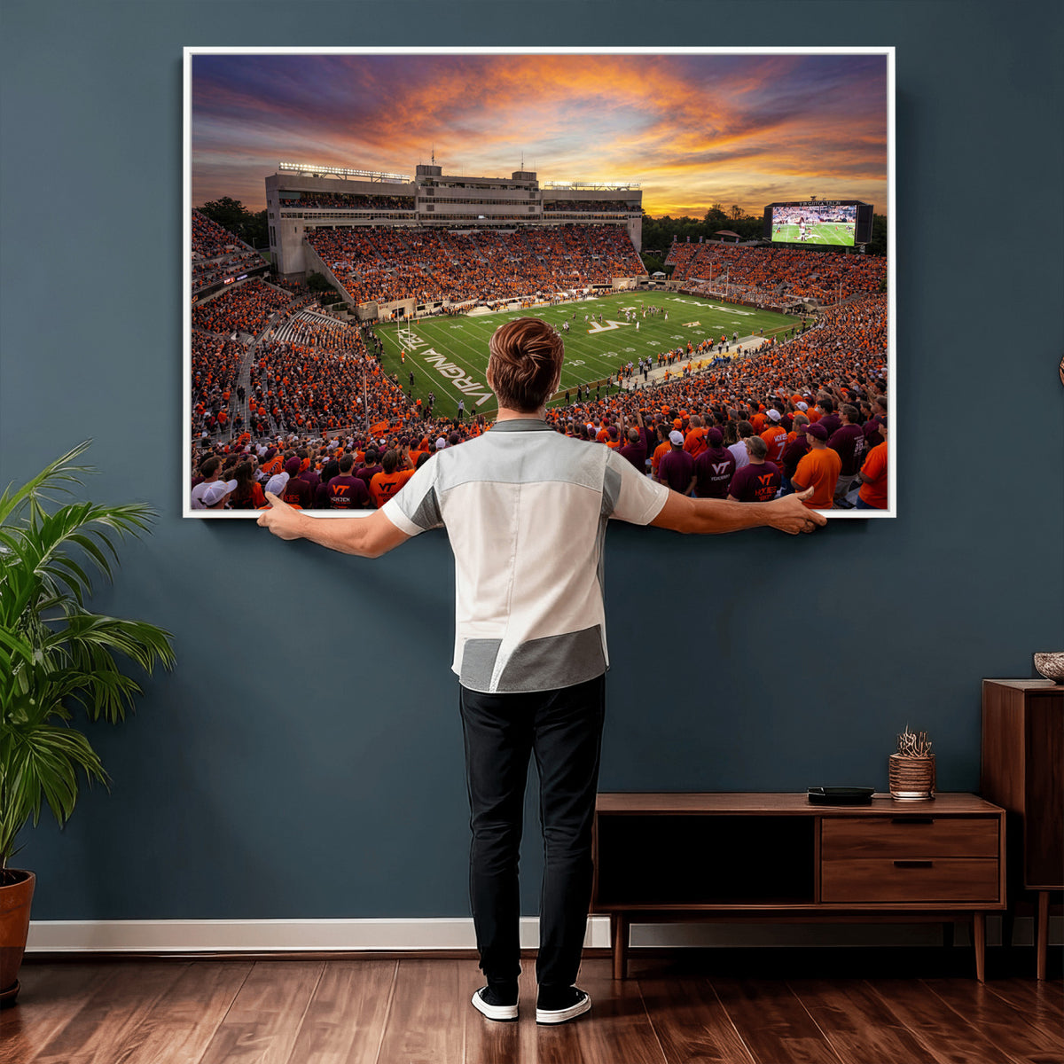 23178259-MGV-CV-36X24 - Stadium Wall Art Canvas Print