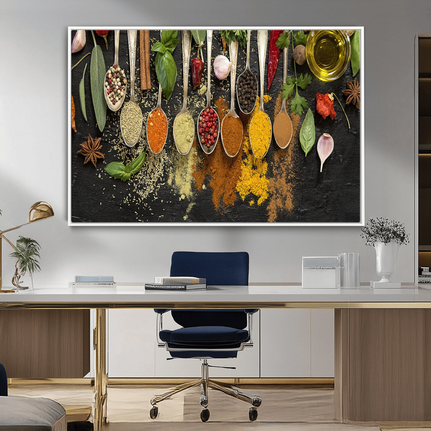 MGV-FC-36X24 - Spices Wall Art Canvas Print
