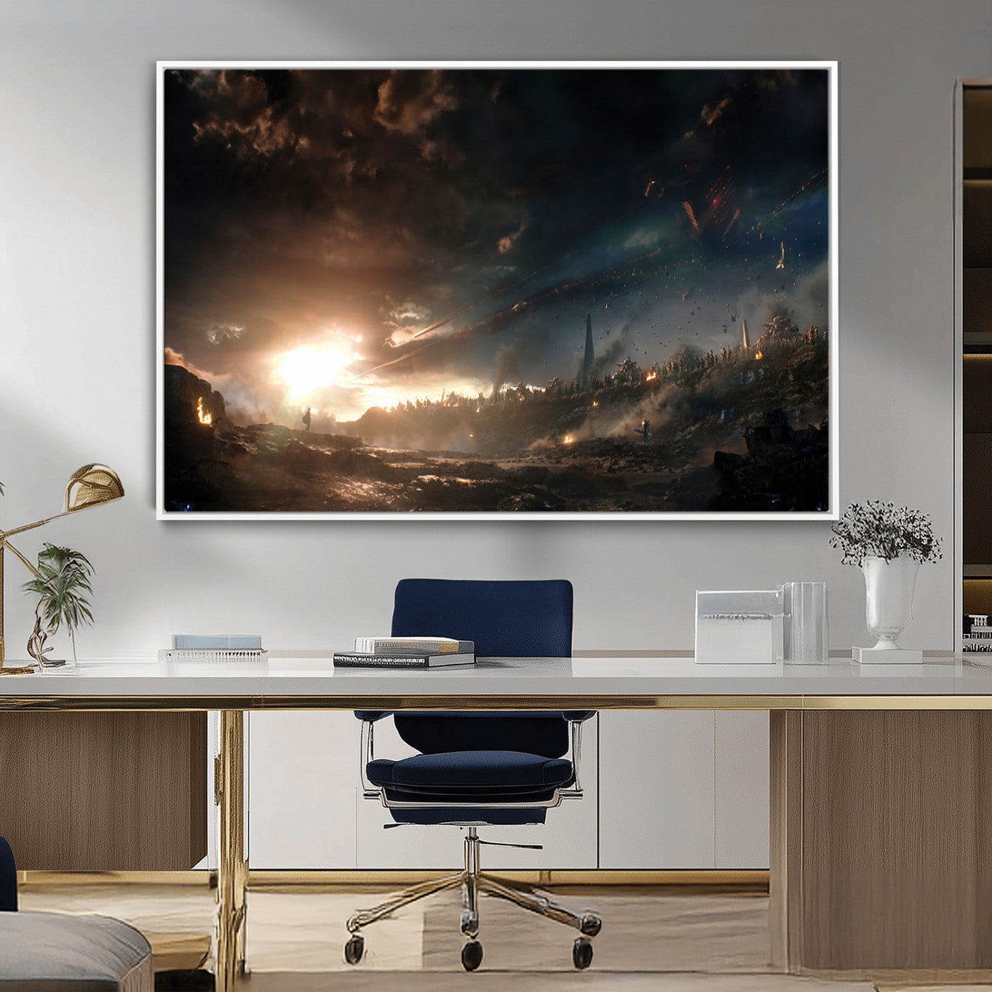 MGV-FC-36X24 - Avengers Planet Wall Art Canvas Print