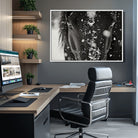 Winter Horse Snow Wall Art Canvas Print