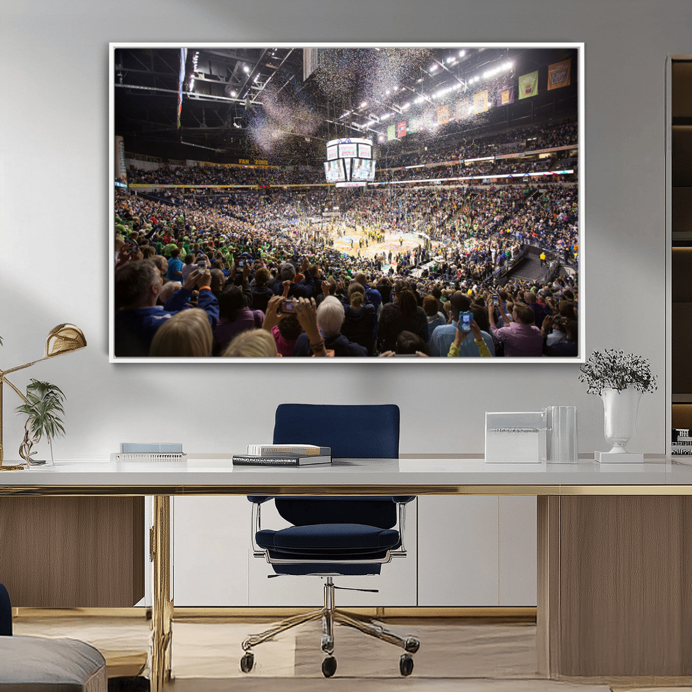 MGV-FC-36X24 - Bridgestone Arena Wall Art Canvas | Nashville Predators Hockey Team Print | Canvas Print | Ready to