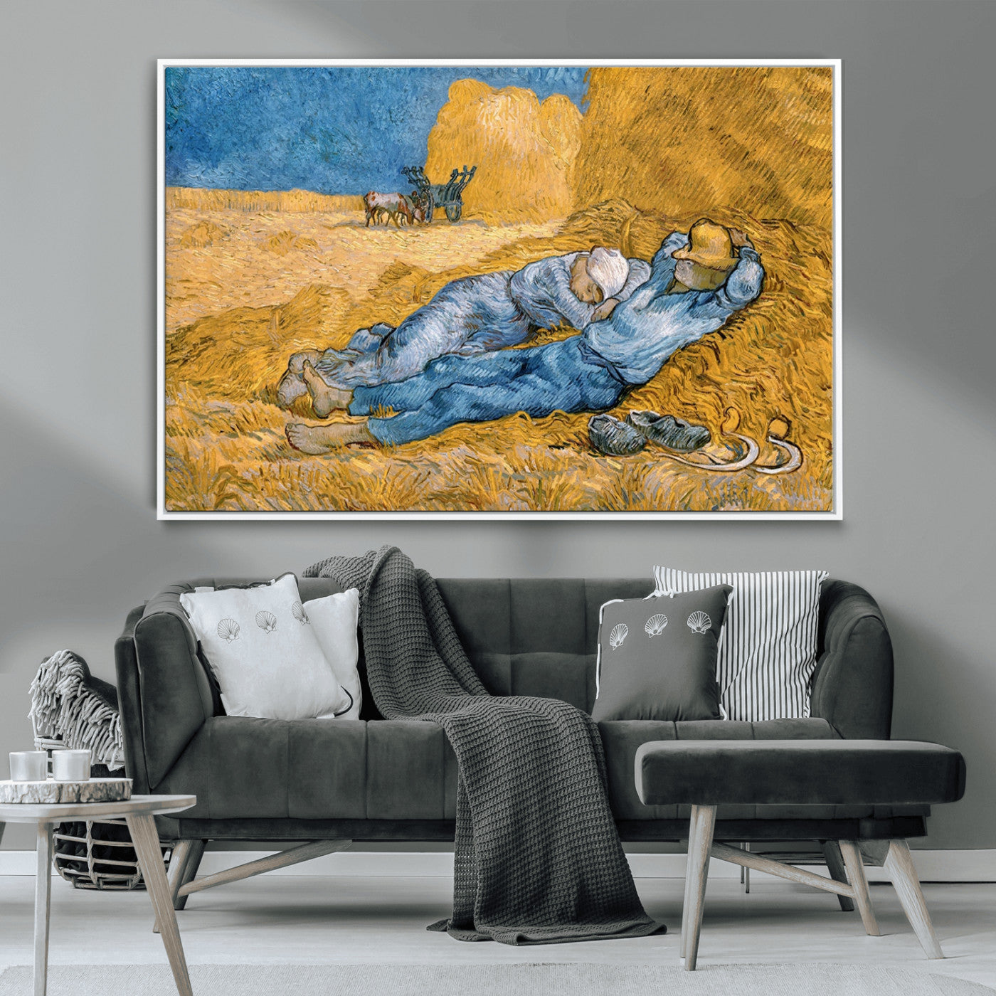 MGV-FC-36X24 - Master Artist Vincent Van Gogh Nature Wilderness Illustrs Fine Art Canvas Print