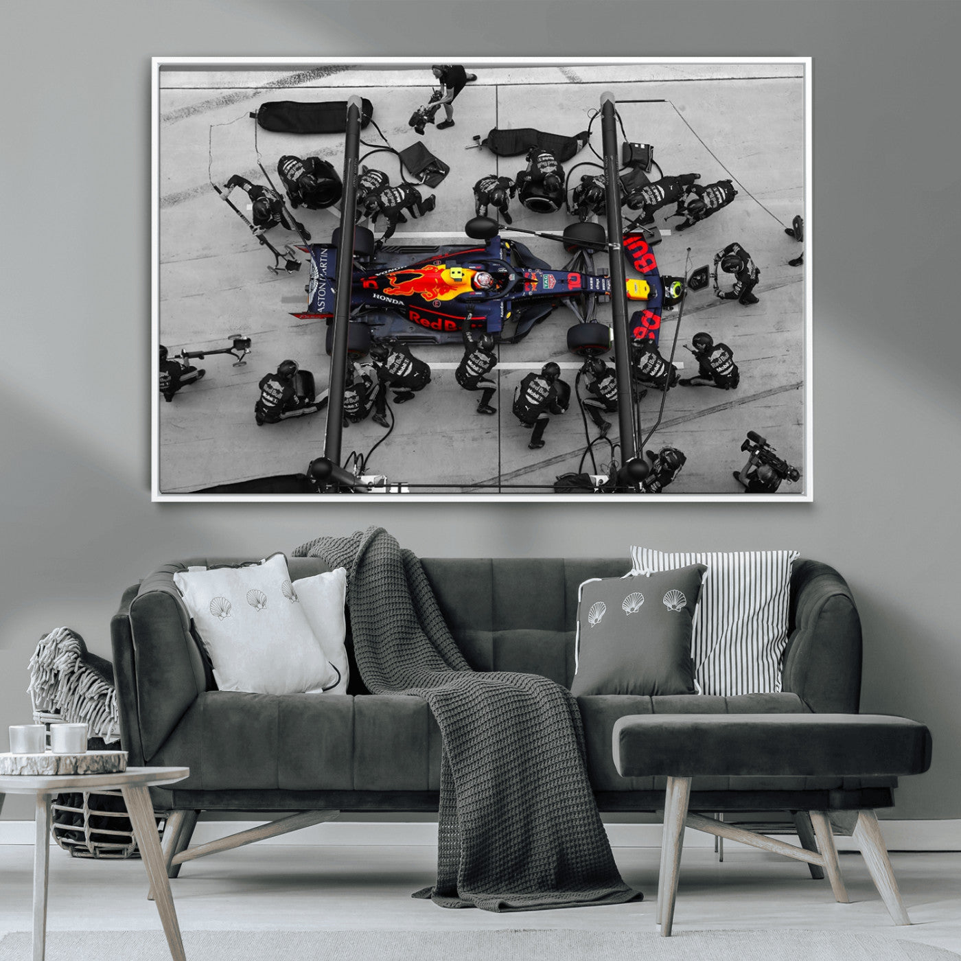 MGV-FC-36X24 - RedBull Formula 1 Canvas Wall Art Print