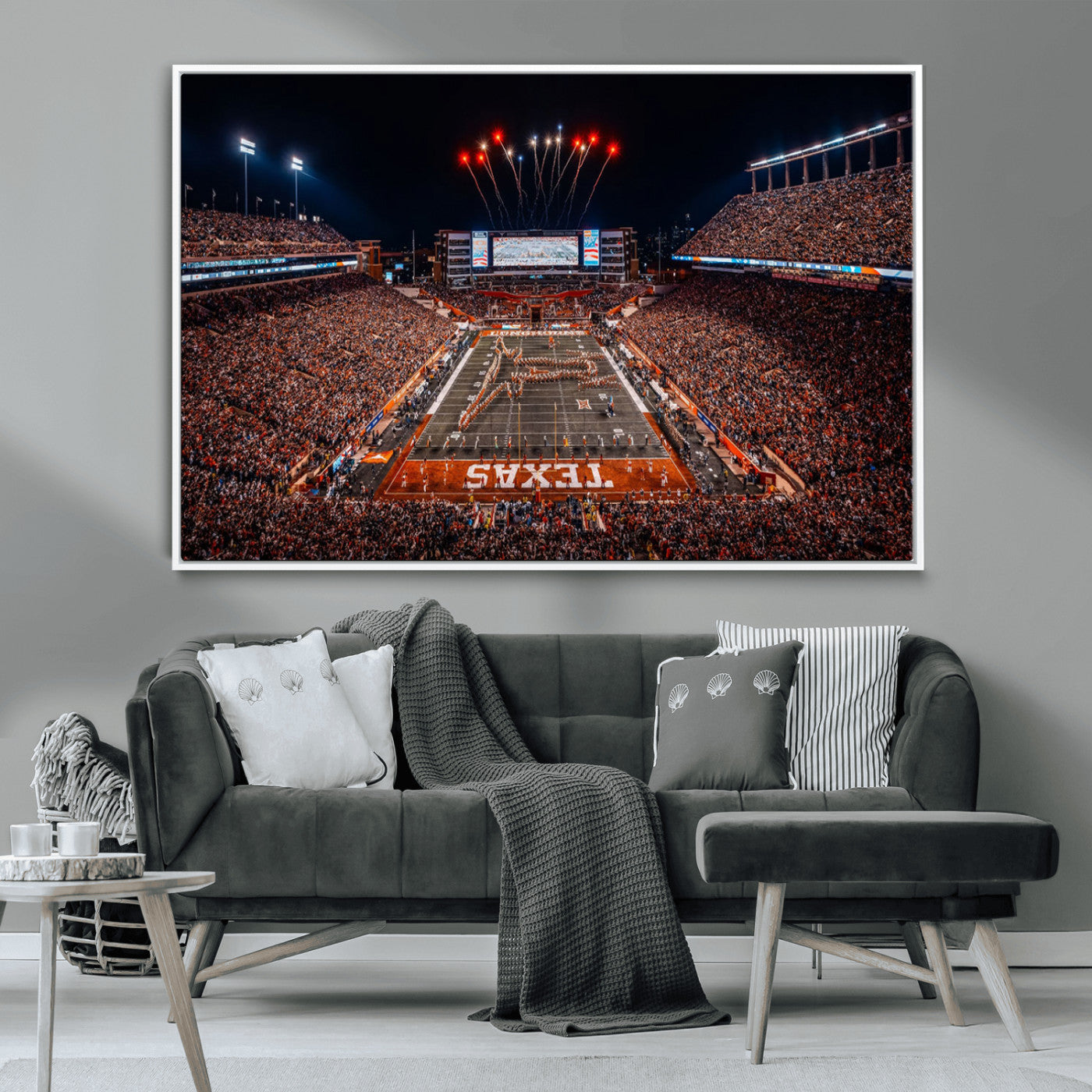 MGV-FC-36X24 - Texas Memorial Stadium Wall Art Canvas Print