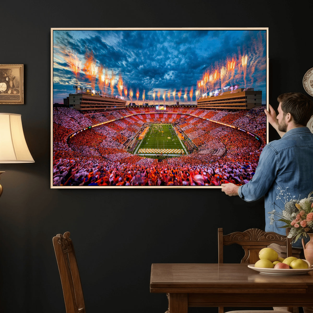 94266219-MGV-CV-36X24 - Tennessee Neyland Stadium Wall Art, Sports Arena Canvas