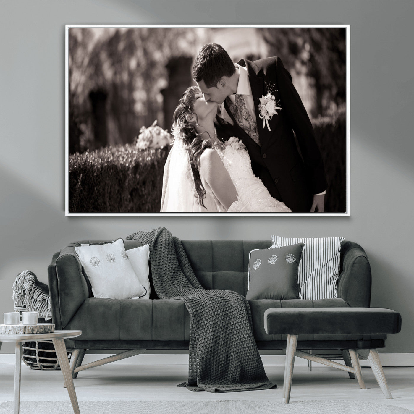 MGV-FC-36X24 - Create Your Own Photo Canvas Print - Personalized Wall Art for Home Decor Wall Art Print, Create