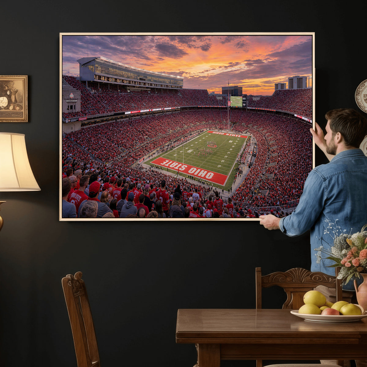95137596-MGV-CV-36X24 - Stadium Wall Art Canvas Print