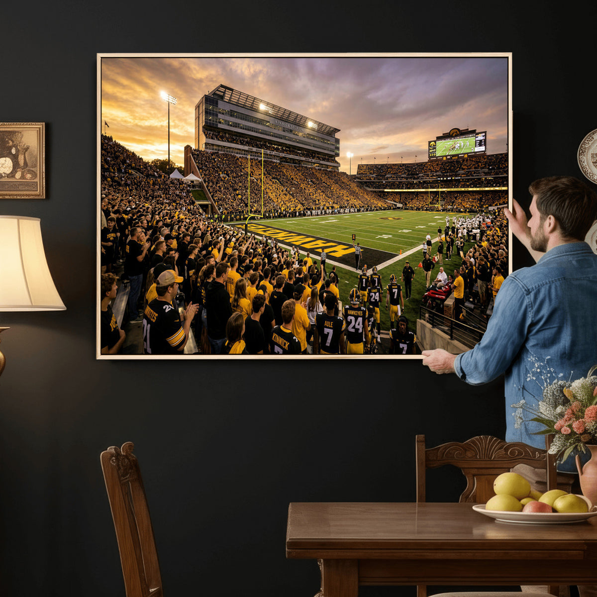 60847729-MGV-CV-36X24 - Stadium Wall Art Canvas Print
