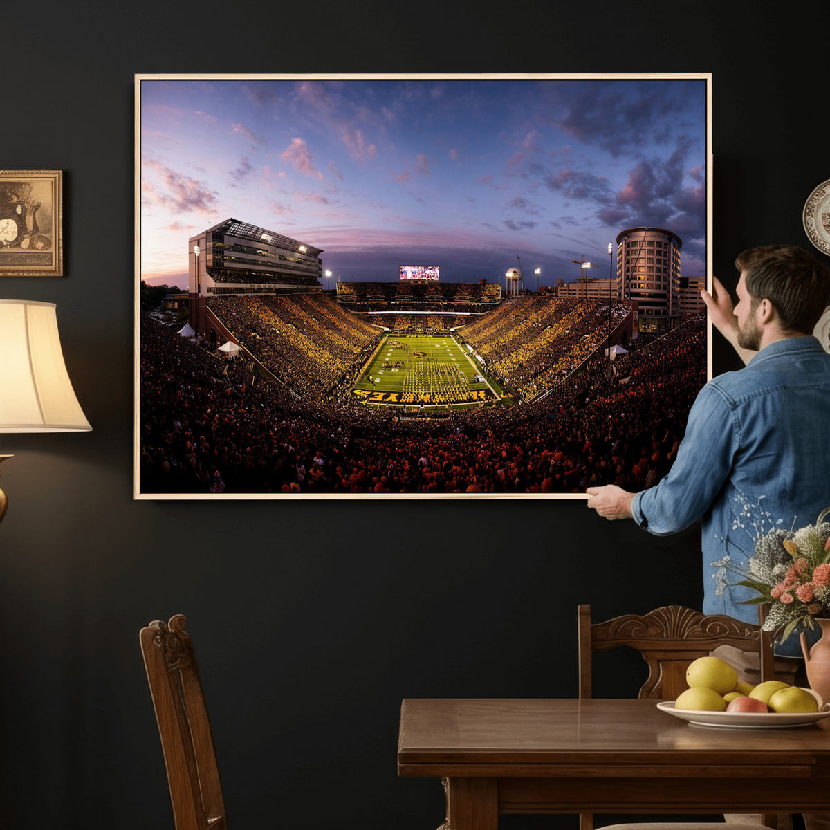 49683861-MGV-CV-36X24 - Stadium Wall Art Canvas Print