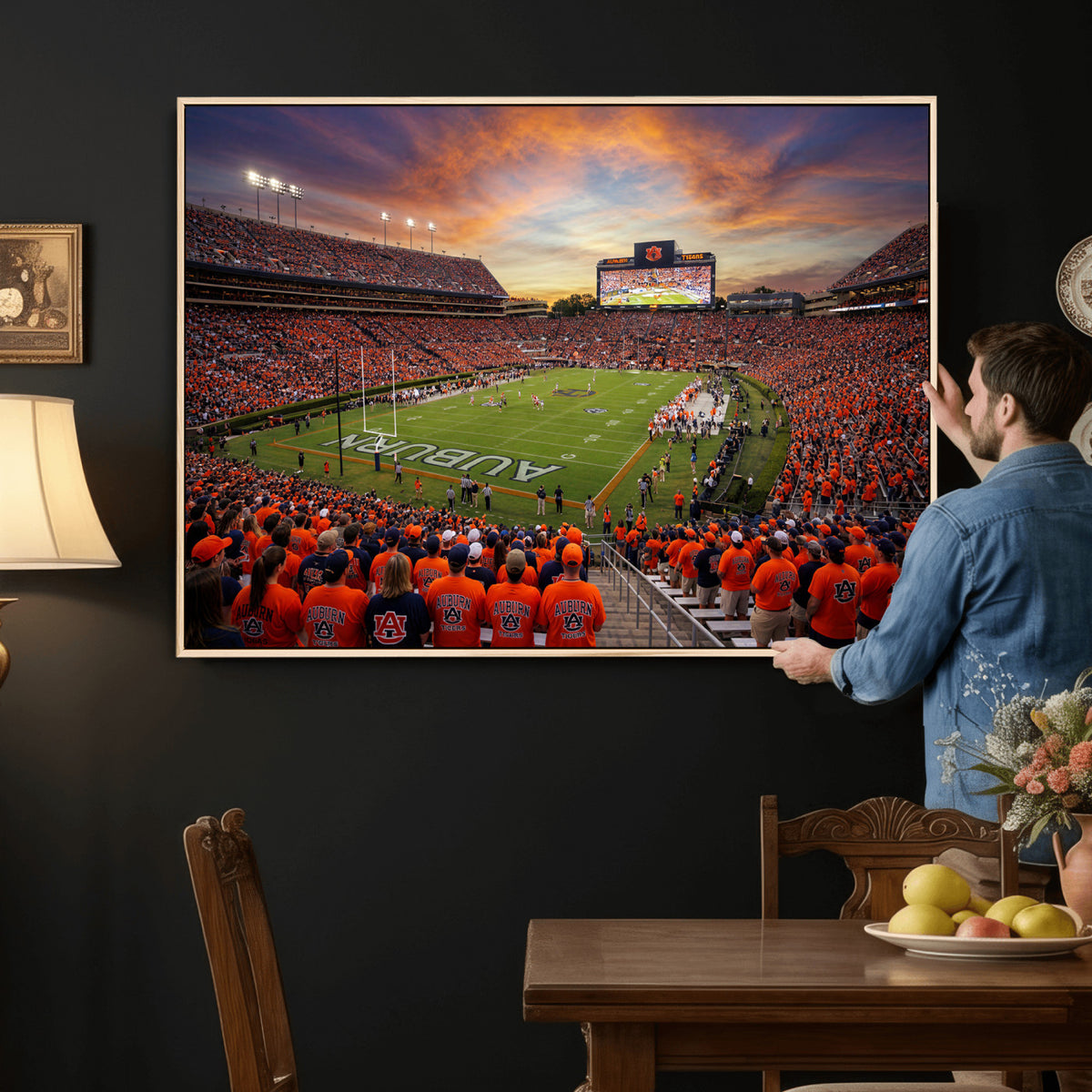 46347891-MGV-CV-36X24 - Stadium Wall Art Canvas Print