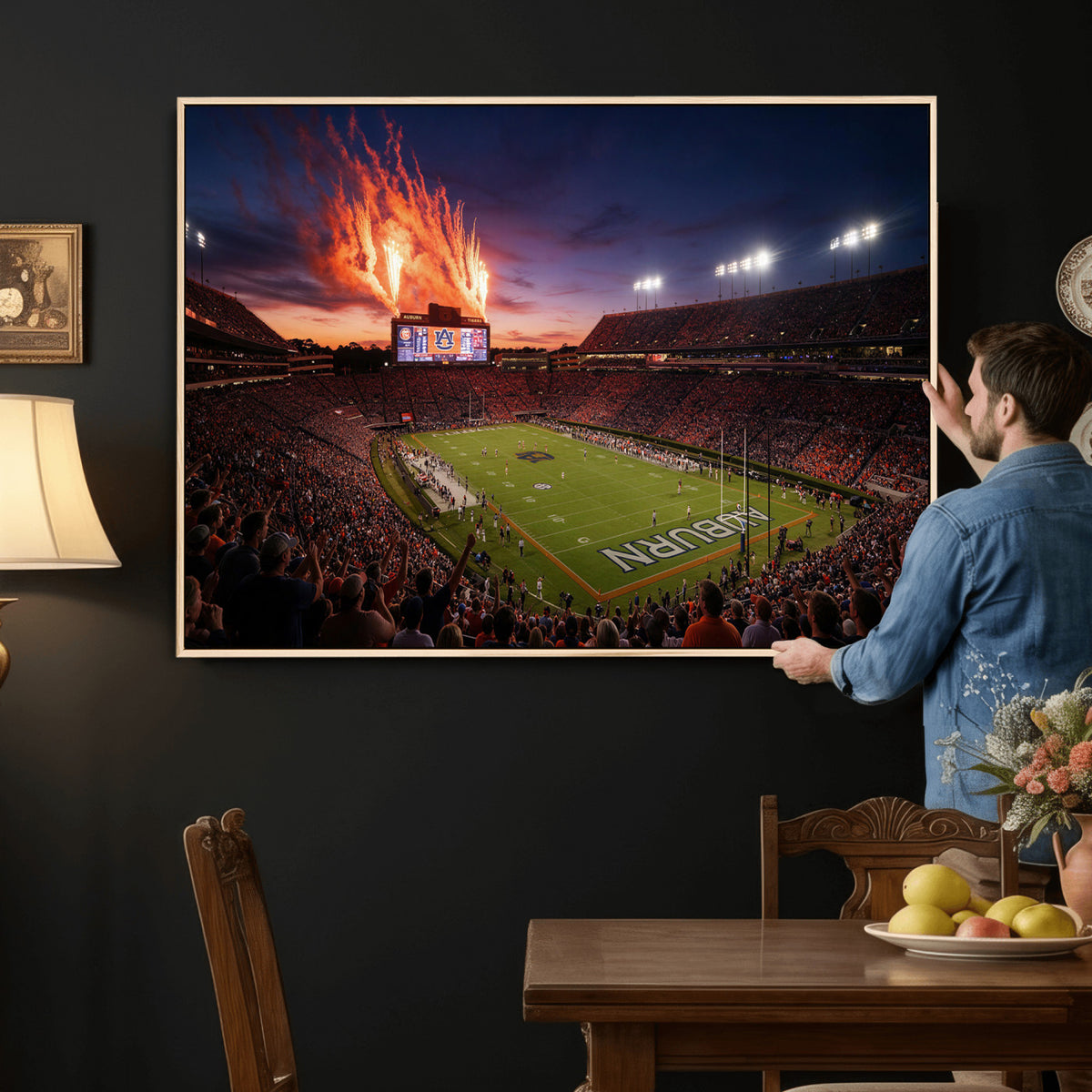 30686080-MGV-CV-36X24 - Stadium Wall Art Canvas Print