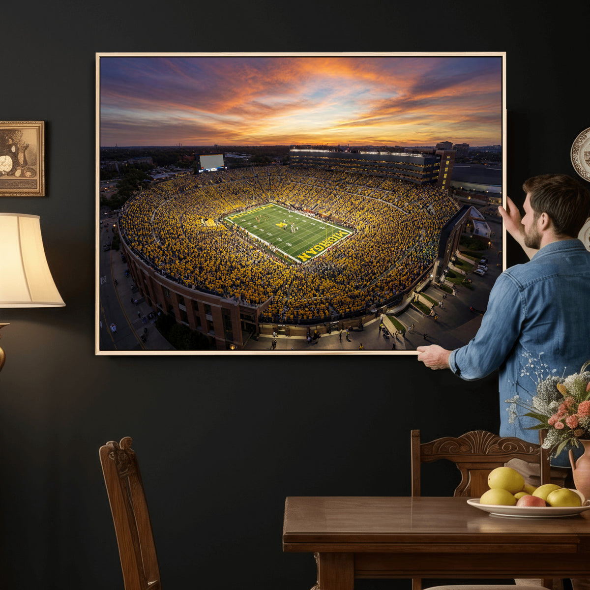 64902586-MGV-CV-36X24 - Stadium Wall Art Canvas Print