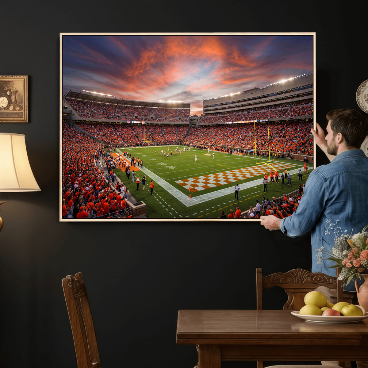 67648335-MGV-CV-36X24 - Stadium Wall Art Canvas Print