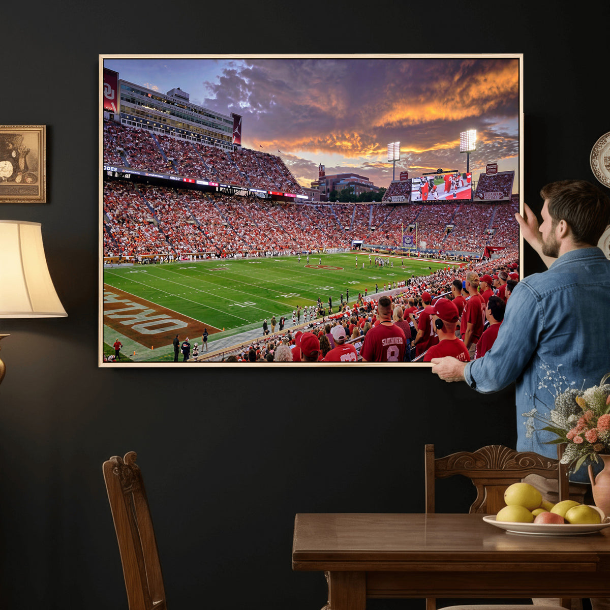 47794729-MGV-CV-36X24 - Stadium Wall Art Canvas Print