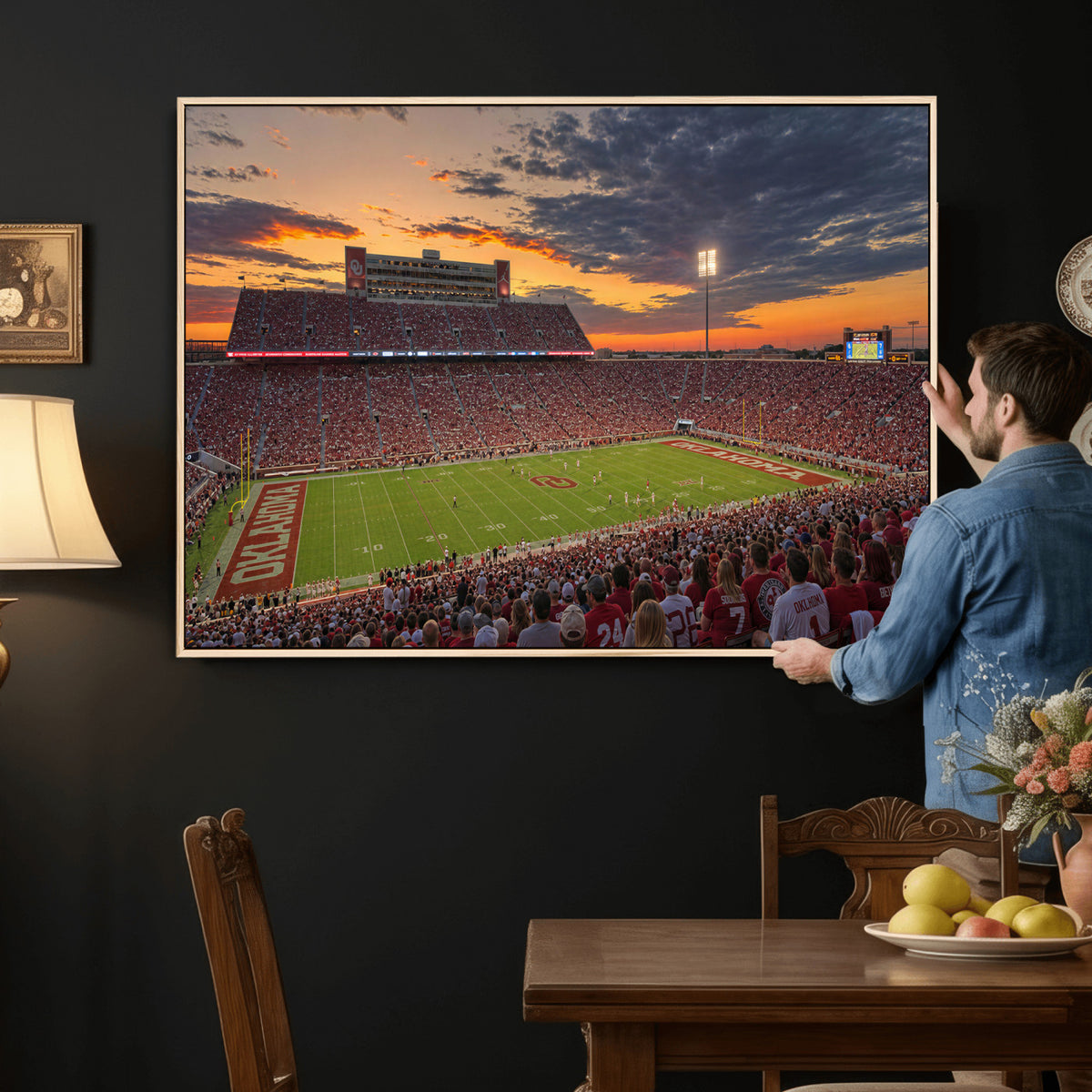 75444407-MGV-CV-36X24 - Stadium Wall Art Canvas Print