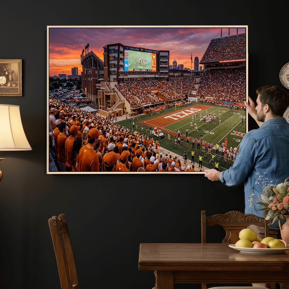23743181-MGV-CV-36X24 - Stadium Wall Art Canvas Print