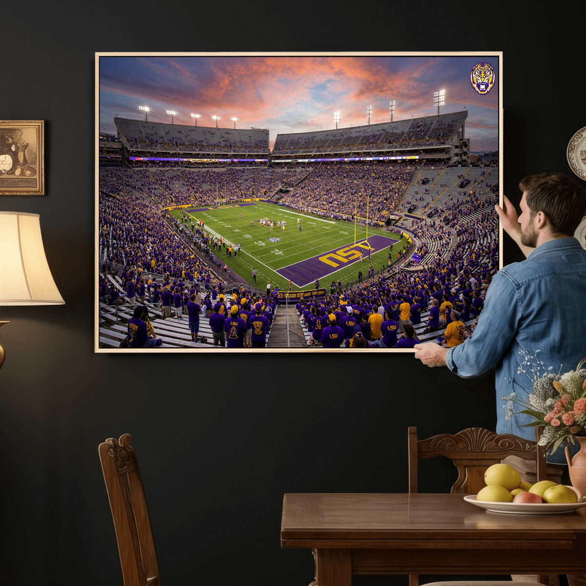 20281385-MGV-CV-36X24 - Stadium Wall Art Canvas Print