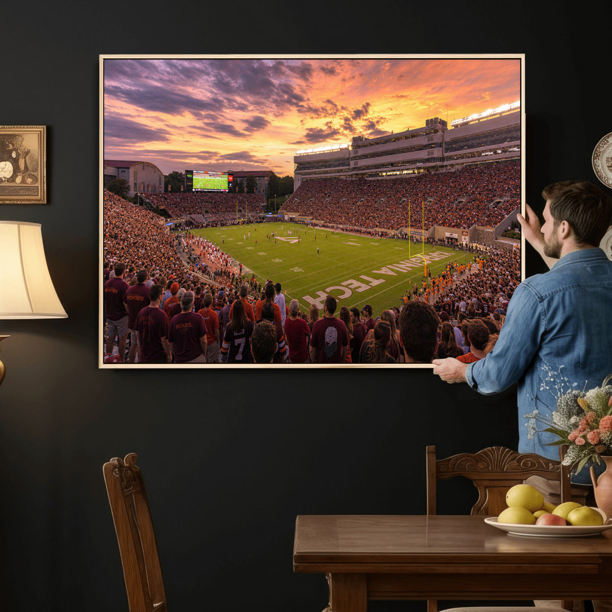 20221405-MGV-CV-36X24 - Stadium Wall Art Canvas Print