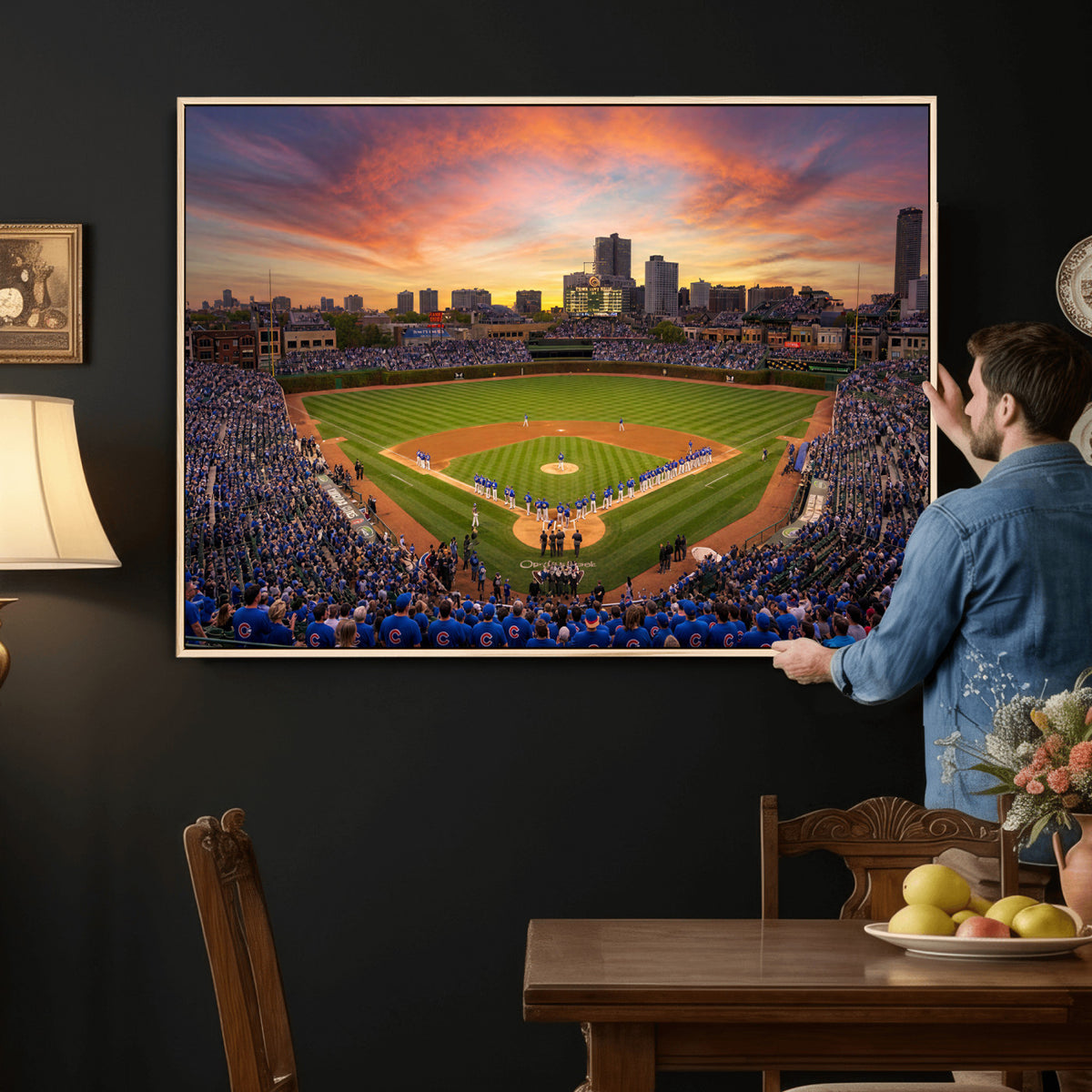 42812246-MGV-CV-36X24 - Stadium Wall Art Canvas Print