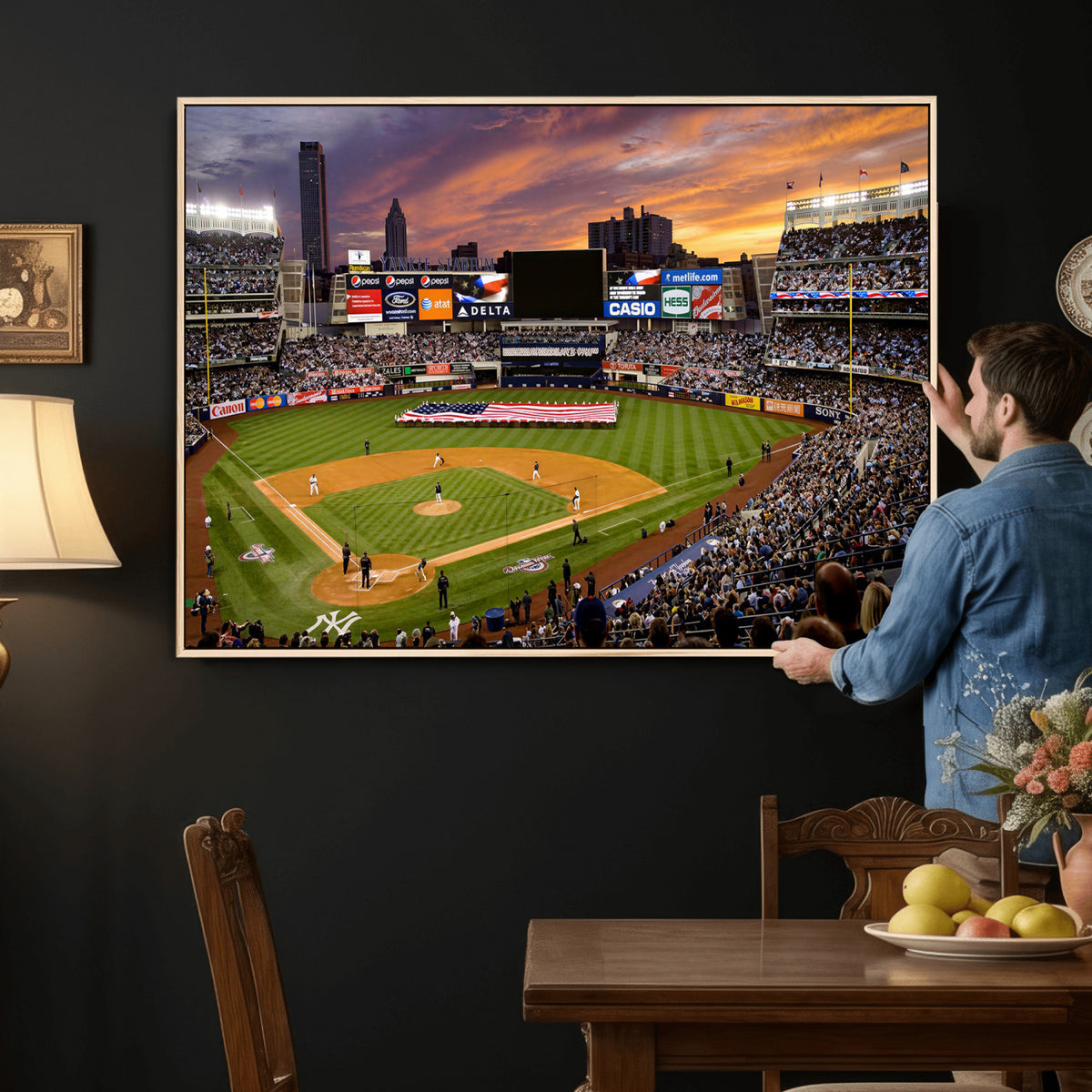 39000124-MGV-CV-36X24 - Stadium Wall Art Canvas Print