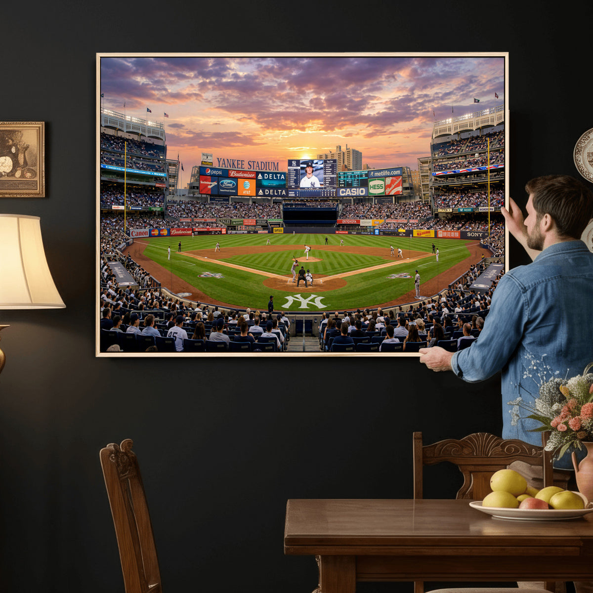 26297292-MGV-CV-36X24 - Stadium Wall Art Canvas Print
