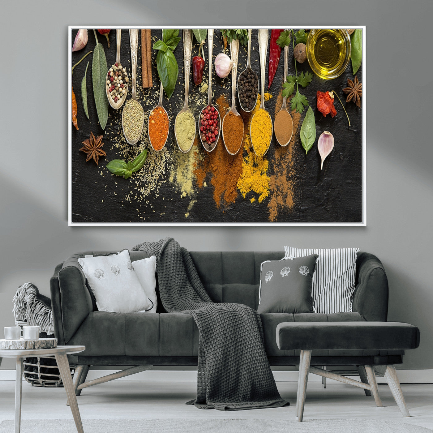 MGV-FC-36X24 - Spices Wall Art Canvas Print