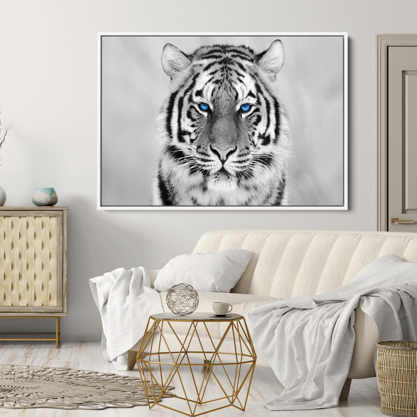 46396-MGV-CV-36X24-Tiger Canvas Artwork Wall Art Print