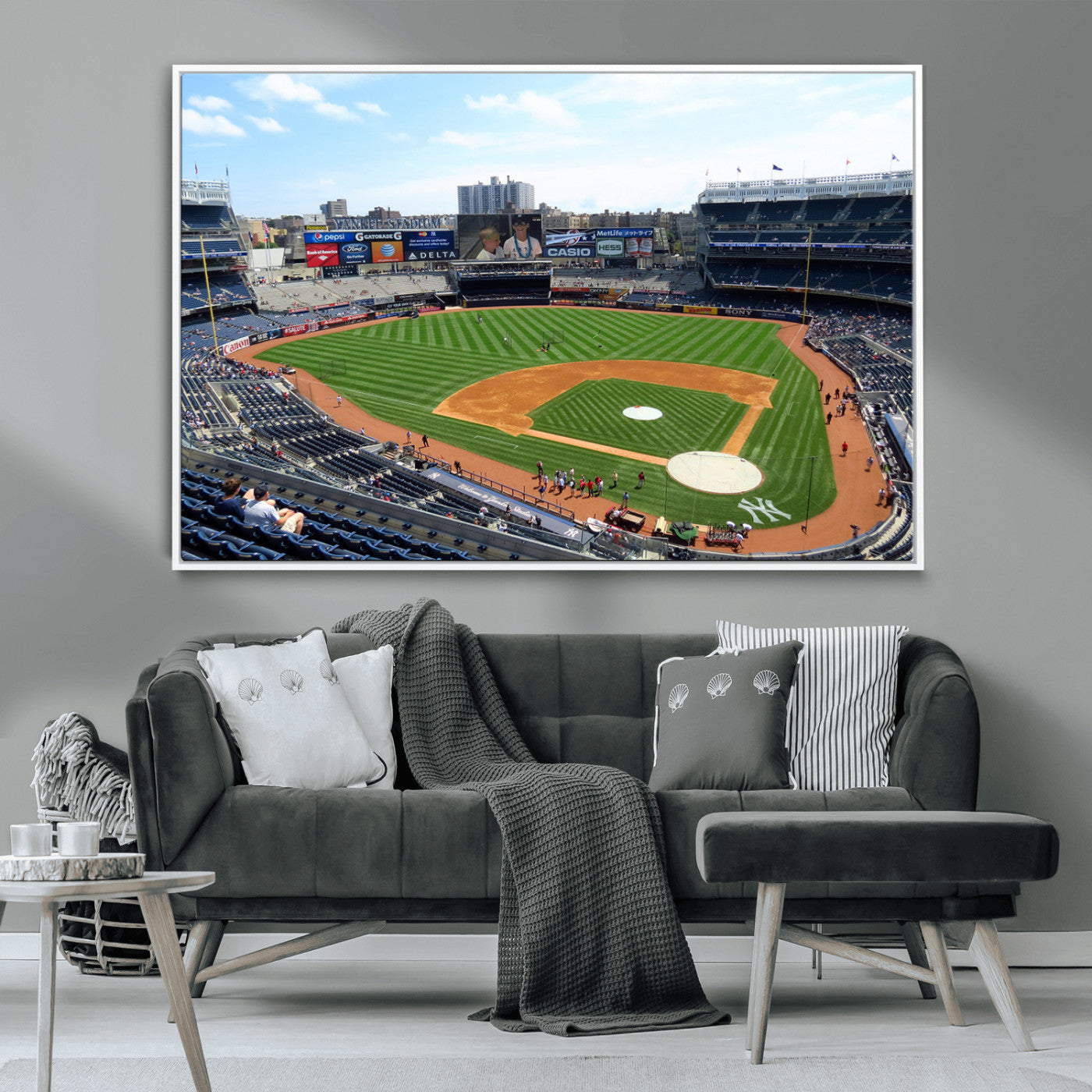 MGV-FC-36X24 - Buffalo Bills Stadium Wall Art - Buffalo Bills Decor- NFL Fans Gift, Perfect Sports Decor for Living