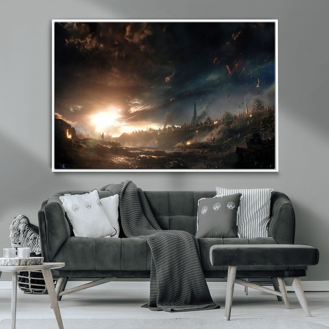 MGV-FC-36X24 - Avengers Planet Wall Art Canvas Print