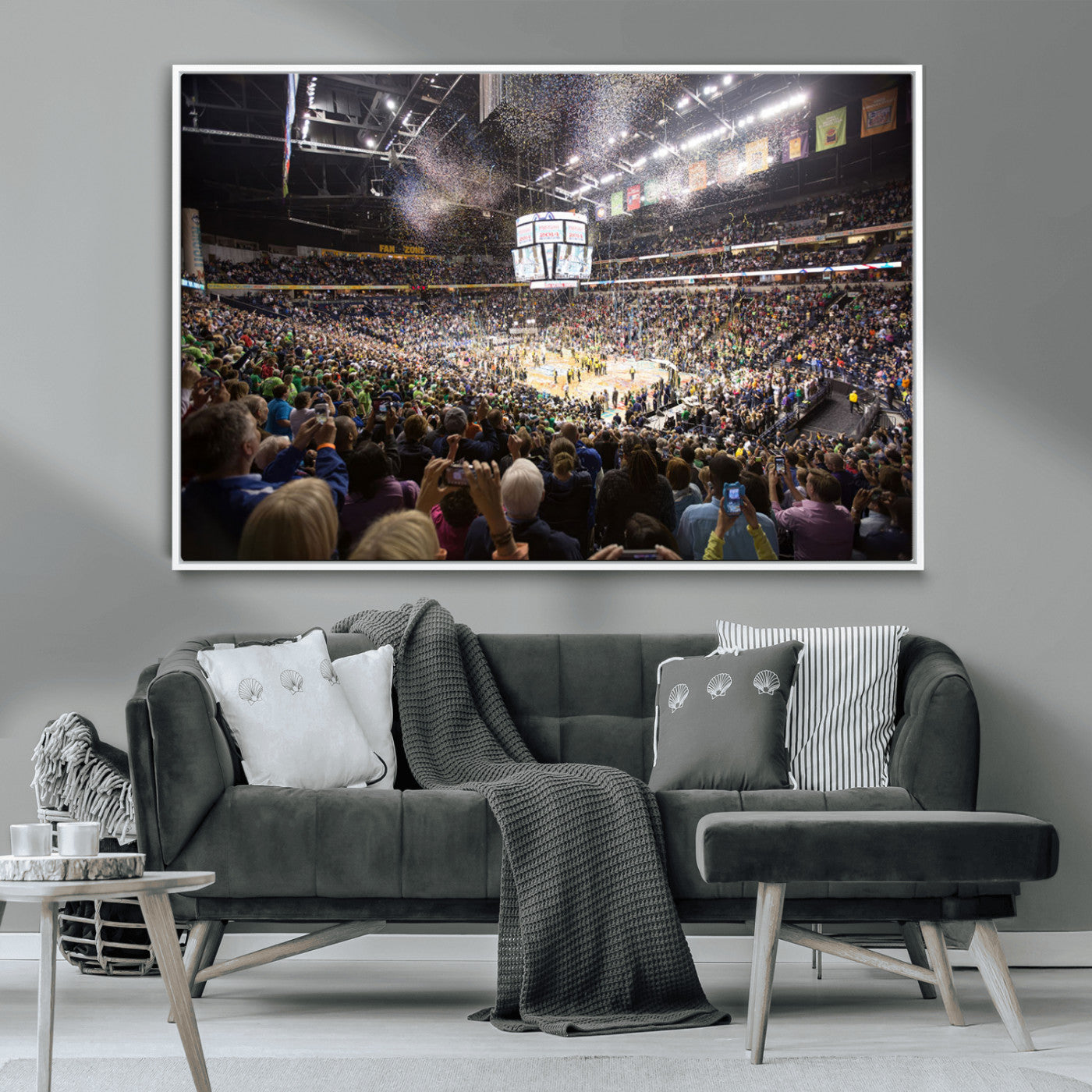 MGV-FC-36X24 - Bridgestone Arena Wall Art Canvas | Nashville Predators Hockey Team Print | Canvas Print | Ready to